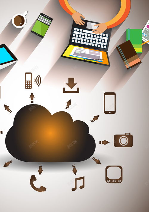 创意卡通工作场景素材 赋能电商与平面设计